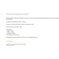 LEGRAND Inter à Fusible 20A - 3 POLES -LEGRAND Soldes 24795667 3