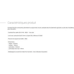 LEGRAND Inter à Fusible 20A - UNI + NEUTRE -LEGRAND Soldes 24795668 3