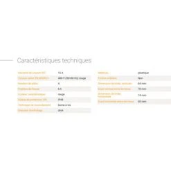 LEGRAND SOCLE PRISE HYPRA 16A 3P T - 52223 - Plastique -LEGRAND Soldes 24798362 2