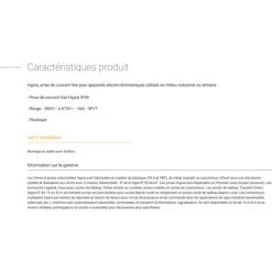 LEGRAND SOCLE PRISE HYPRA 16A 3P T - 52223 - Plastique -LEGRAND Soldes 24798362 3