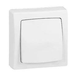 LEGRAND Interrupteur Va-et-vient Appareillage Saillie Complet - Blanc