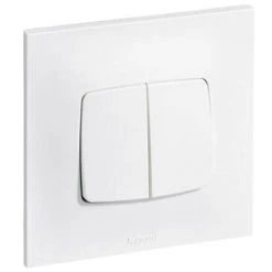 Legrand 99354 Interrupteur Double Va Et Vient Neptune