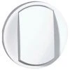 LEGRAND Enjoliveur Céliane - Double VV/poussoir - Doigt étroit Blanc BLANC -LEGRAND Soldes 24972241 1