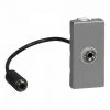 Legrand 079379 Prise Audio Programmé Mosaic Jack Femelle 3,5mm 1 Mod - Gris -LEGRAND Soldes 25651210 1