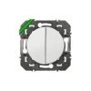 LEGRAND Dooxie Interrupteur Double Va Et Vient Blanc - 600002 -LEGRAND Soldes 25863534 1