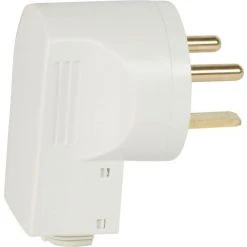 Fiche Plastique 2P+T 20 A Legrand - Mâle - Sortie Latérale - Blanc