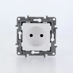 Prise Legrand Niloé Bipolaire Blanche - Blanc