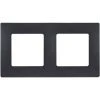 Plaque De Finition Legrand Niloé 2 Postes Vertical/horizontal Anthracite - Noir -LEGRAND Soldes 26844317 1