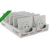 LOT DE 10 PRISES 2 PÔLES + TERRE BLANC COMPLET "DOOXIE" - LEGRAND ( Vendu Sans Griffes ) -LEGRAND Soldes 29230705 1