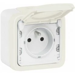 LEGRAND Boîtier à Embouts 1 Poste Plexo Composable IP55 - Blanc