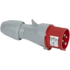 LEGRAND Fiche De Puissance Mâle Avec Terre 16A - 400V - Droite - IP44 - 4 Broches