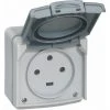 LEGRAND Prise De Courant De Puissance Saillie étanche - 20A - 3 Alvéoles - Gris -LEGRAND Soldes 31642874 1