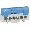 LEGRAND Bornier De Neutre - 5 Bornes Câble 6 à 25mm ² + 1 Câble 10 à 35mm ² -bleu