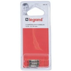 LEGRAND Cartouches Fusibles Pour Appareils électroniques - 5 X 20mm - 1,6 A
