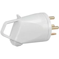 LEGRAND Fiche De Puissance Mâle Avec Terre 20A - étanche Avec Anneau - 4 Broches - Gris