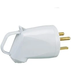 LEGRAND Fiche De Puissance Mâle Avec Terre 32A - Avec Anneau - 2 Broches - Gris