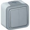 Legrand Plexo Double Va Et Vient Gris Saillie -LEGRAND Soldes 3186749 1