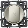 Legrand Celiane Interrupteur Simple Témoin Titane -LEGRAND Soldes 3187421 1