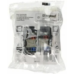 Legrand Celiane Double Interrupteur Témoin Blanc -LEGRAND Soldes 3187428 3