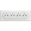 Legrand Celiane 4 Prises De Courant Avec Affleurant Pré-cable Blanc -LEGRAND Soldes 3187432 1