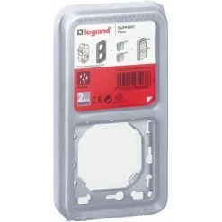 Legrand Plexo Support 2 Postes Vertical Composable Gris -LEGRAND Soldes 3187509 2