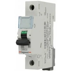 Disjoncteur Legrand 6A Caractéristique B 1 Pôle 6kA, 1 Module