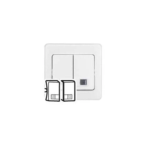 Legrand 086506 Enjoliveur double va-et-vient lumineux Sagane Plexo - blanc Legrand 086506 Enjoliveur Double Va-et-vient Lumineux Sagane Plexo - Blanc -LEGRAND Soldes 32047310 1