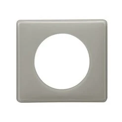 LEGRAND Plaque Céliane - 1 Poste - Gris Perlé