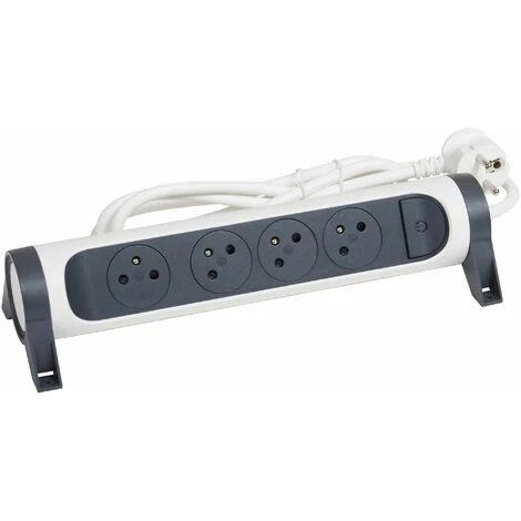 LEGRAND RMP 4x2P+T 1,5m blanc/noir LEGRAND RMP 4x2P+T 1,5m Blanc/noir -LEGRAND Soldes 33815600 2