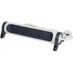 LEGRAND RMP 4x2P+T 3m Blanc/noir