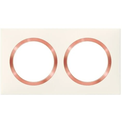 Legrand Plaque double Dooxie, LEGRAND, blanc rose Legrand Plaque Double Dooxie, LEGRAND, Blanc Rose -LEGRAND Soldes 35174789 1