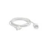 LEGRAND Rallonge Domestique 2PT Avec éclips De Protection Longueur 3m Blanc