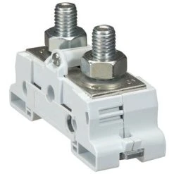 LEGRAND Bloc De Jonction De Puissance Nu Plage Plage Viking3 Pour Rail Symétrique Avec Raccordement Maximum 70mm2 Et Pas 34mm (039072)