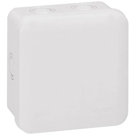 LEGRAND Boîte de dérivation carrée à 7 entrées pour presse étoupe Plexo dimensions 80x80x45mm gris RAL7035 (092014) LEGRAND Boîte De Dérivation Carrée à 7 Entrées Pour Presse étoupe Plexo Dimensions 80x80x45mm Gris RAL7035 (092014) -LEGRAND Soldes 36049095 1