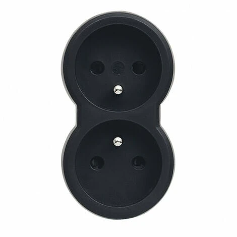 LEGRAND Fiche multiprise 2 prises de courant 2P+T 16A 230V avec sorties frontales noir (050504/049432) LEGRAND Fiche Multiprise 2 Prises De Courant 2P+T 16A 230V Avec Sorties Frontales Noir (050504/049432) -LEGRAND Soldes 36049172 2