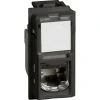 LEGRAND Prise RJ45 Cat.6 FTP Living Now 1 Module - Noir (BTKG4279C6F) -LEGRAND Soldes 36049246 1