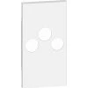 LEGRAND Enjoliveur Living Now Pour Prise TV-R-SAT 2 Modules - Blanc (BTKW26M2) -LEGRAND Soldes 36049349 1