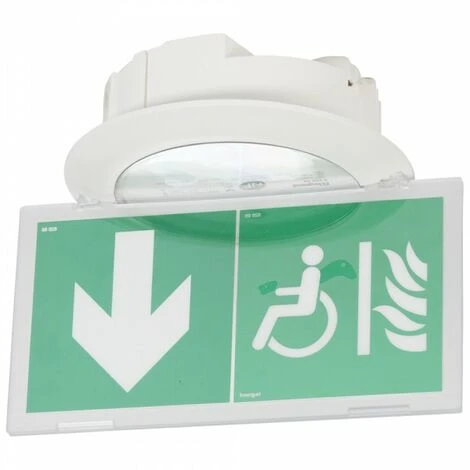 Legrand 062554 Baes d'évacuation encastré leds 45lm - 1h - blanc Legrand 062554 Baes D'évacuation Encastré Leds 45lm - 1h - Blanc -LEGRAND Soldes 36582515 1