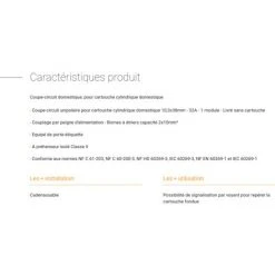 LEGRAND COUPE CIRCUIT UNIPOLAIRE 32 A 05814 -LEGRAND Soldes 36874817 3