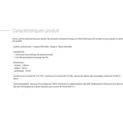 LEGRAND Coffret Cache Bornes 1 Module -LEGRAND Soldes 37025314 3