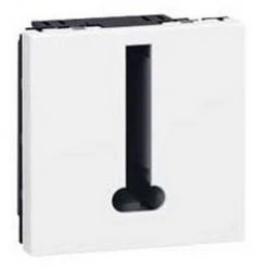 Legrand 078738 - Prise Téléphone PROG MOSAIC - 8 CONTACTS - 2 MOD - BLANC - BLANC