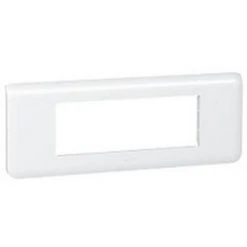 Legrand 078816 - Plaque MOSAIC - 6 Modules HORIZONTAL - BLANC - BLANC