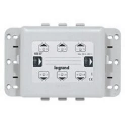Legrand 092238 - BOITE DéRIVATION RACCORDEMENT Rapide - TRI/MONO - 7 CIRCUITS EM - GRIS
