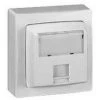 Legrand 86047 - Prise RJ45 Cat.6 FTP 9 Contacts Appareillage Saillie Complet - Otéo - Blanc -LEGRAND Soldes 4174572 1