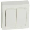 LEGRAND Double Interrupteur Ou Va-et-vient Appareillage Saillie Blanc (097342) -LEGRAND Soldes 42463910 1