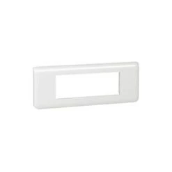 Legrand 078726 - Plaque Mosaic - 6 Modules - Antibactérien - Blanc