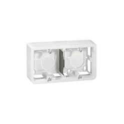 Legrand 080285 - Cadre Prog Mosaic - Pour Support Réf. 802 52 - Prof 40 Mm - 4/5 Ou 2x2 Mod Horiz - Blanc