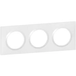 LEGRAND DOOXIE PLAQUE 3 POSTES BLANC - 600803 -LEGRAND Soldes 45624171 2