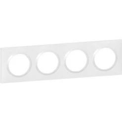 LEGRAND DOOXIE PLAQUE 4 POSTES BLANC 600804 -LEGRAND Soldes 45624174 2