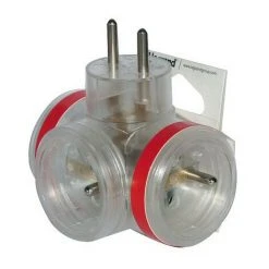 LEGRAND TRIPLITE 2P+T TRANSPARENTE VRAC